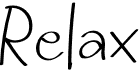 preview image of the Relax font