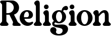 preview image of the Religion font