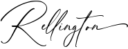 preview image of the Rellington font