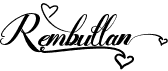preview image of the Rembullan font