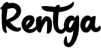 preview image of the Rentga font