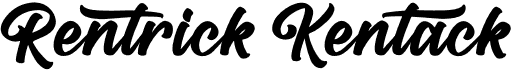 preview image of the Rentrick Kentack font