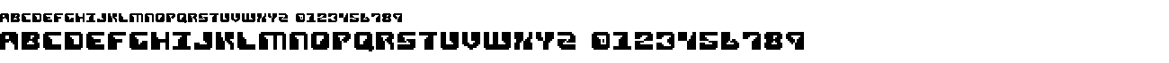 preview image of the Replicant Bitmap font
