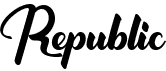 preview image of the Republic font