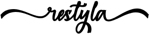 preview image of the Restyla font