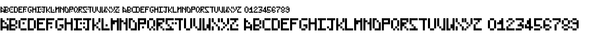 preview image of the RetroBound font