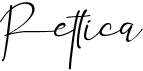preview image of the Rettica font