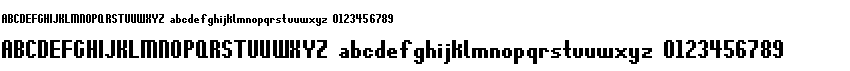 preview image of the Revolute font