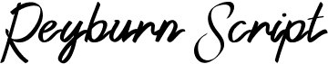 preview image of the Reyburn Script font
