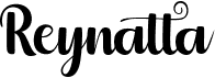 preview image of the Reynatta font