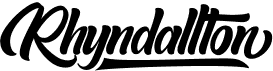 preview image of the Rhyndatton font