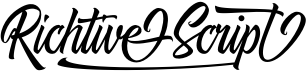 preview image of the Richtive Script font