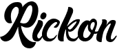 preview image of the Rickon font