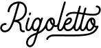 preview image of the Rigoletto font