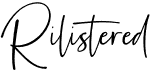 preview image of the Rilistered font