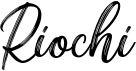 preview image of the Riochi font