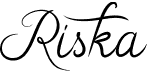 preview image of the Riska Script font