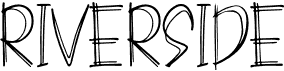preview image of the Riverside font