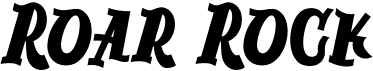 preview image of the Roar Rock font