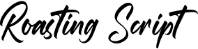 preview image of the Roasting Script font