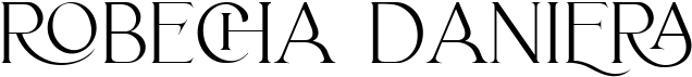 preview image of the Robecha Daniera font