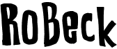 preview image of the Robeck font
