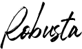 preview image of the Robusta II font