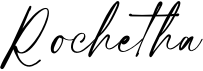 preview image of the Rochetha font