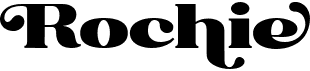 preview image of the Rochie font