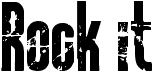 preview image of the Rock it font