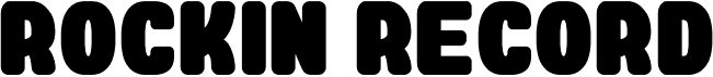 preview image of the Rockin Record G font