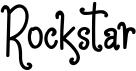 preview image of the Rockstar font
