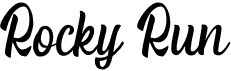 preview image of the Rocky Run font