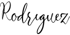 preview image of the Rodriguez font