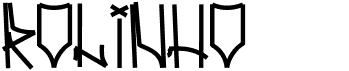 preview image of the Rolinho font