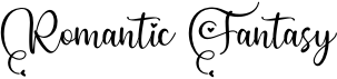 preview image of the Romantic Fantasy font
