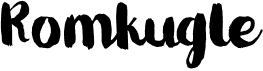 preview image of the Romkugle font