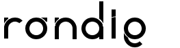 preview image of the Rondie font