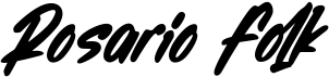preview image of the Rosario Folk font