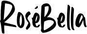 preview image of the RoseBella font