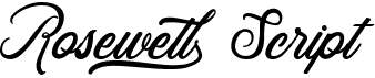 preview image of the Rosewell Script font