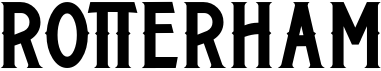 preview image of the Rotterham font
