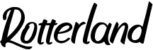 preview image of the Rotterland font