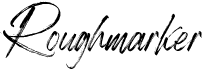 preview image of the Roughmarker font