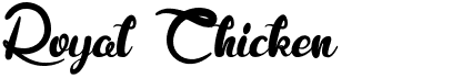 preview image of the Royal Chicken font