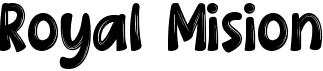 preview image of the Royal Mision font
