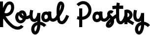 preview image of the Royal Pastry font