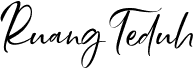 preview image of the Ruang Teduh font