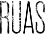 preview image of the Ruas font