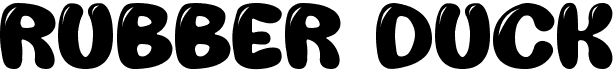 preview image of the Rubber Duck font